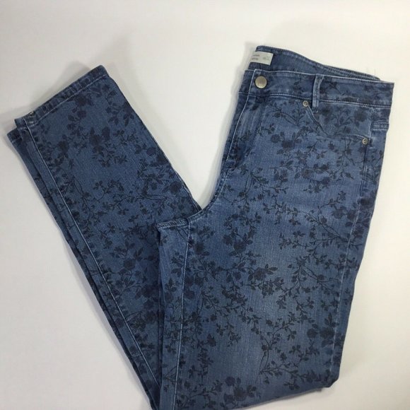 J. Jill Denim - J. Jill~Weekender Straight Leg~Patterned~Floral~